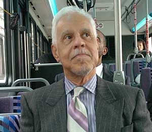 Governor Wilder on Richmond Bus