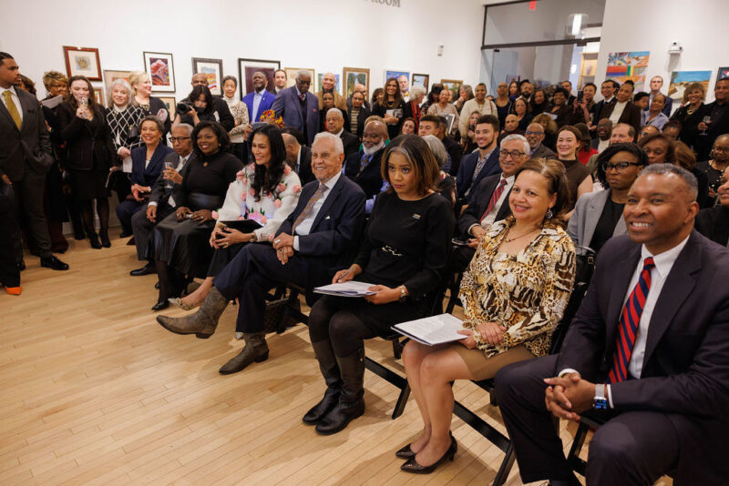 Photo from L. Douglas Wilder 95th Birthday Celebration. Brushstrokes of Governor L. Douglas Wilder