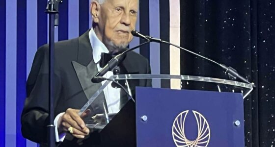L. Douglas Wilder, 66th Governor of Virginia, accepts the Congressional Black Caucus Foundation's Phoenix Award in September 2026